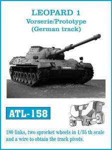 Friulmodel Leopard 1 "Vorserie/Prototype" - Track Links