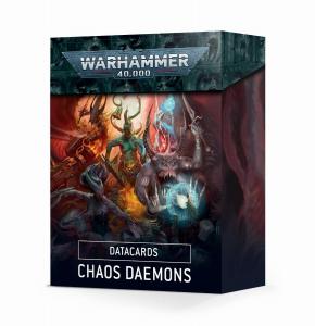 Games Workshop Datacards: Chaos Daemons (english)