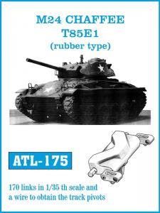 Friulmodel M24 Chaffee T85E1 "Rubber Type" - Track Links