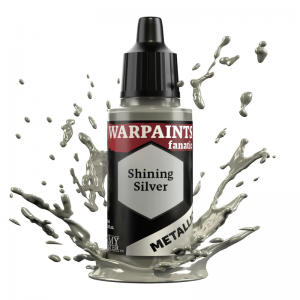 Army Painter Warpaints Fanatic Metallic: Shining Silver (18ml)