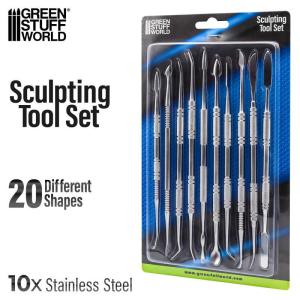 Green Stuff World 10x Sculpting Tools