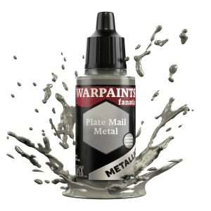 Army Painter Warpaints Fanatic Metallic: Plate Mail Metal (18ml)