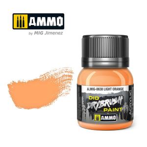 Ammo Mig Jimenez DRYBRUSH Light Orange