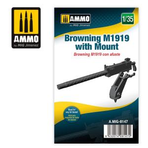 Ammo Mig Jimenez Browning M1919 with Mount