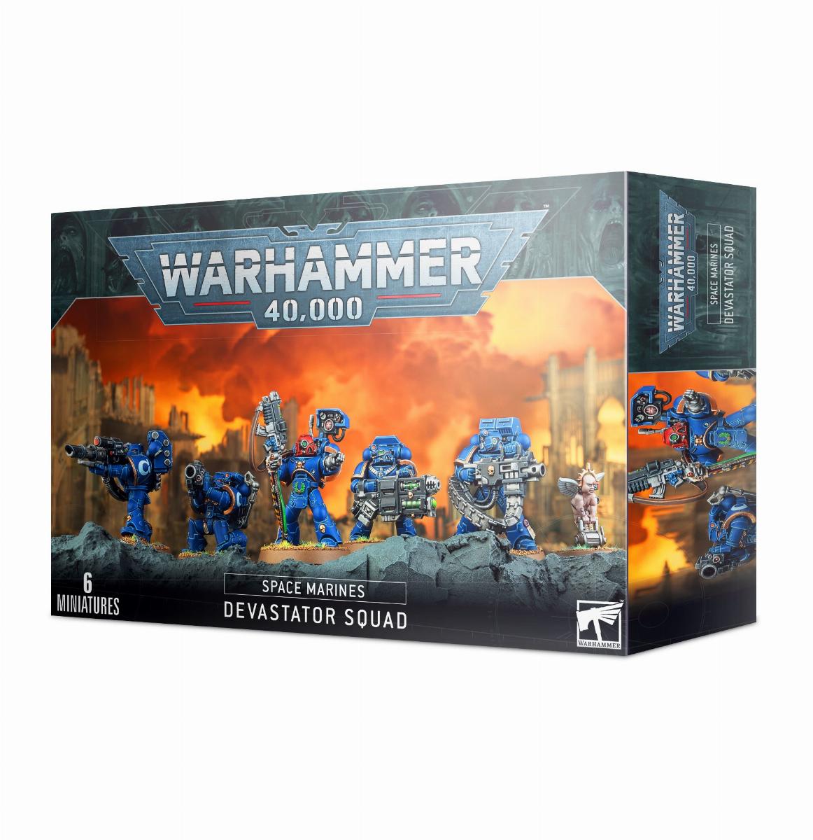 Games Workshop Space Marines Devastator Squad