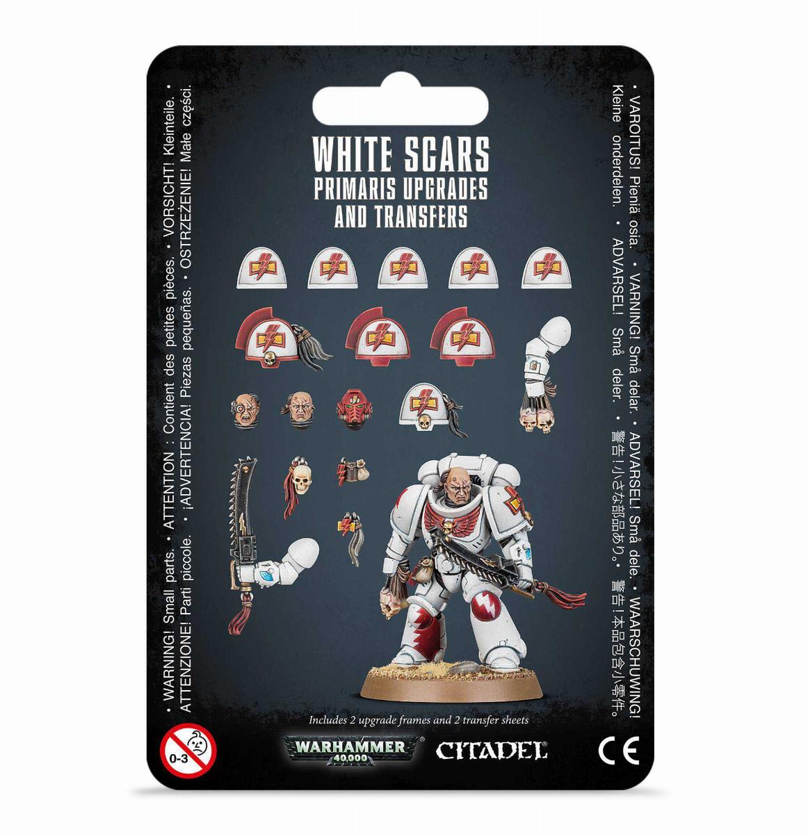 Games Workshop White Scars Primaris Upgrades & Transfers