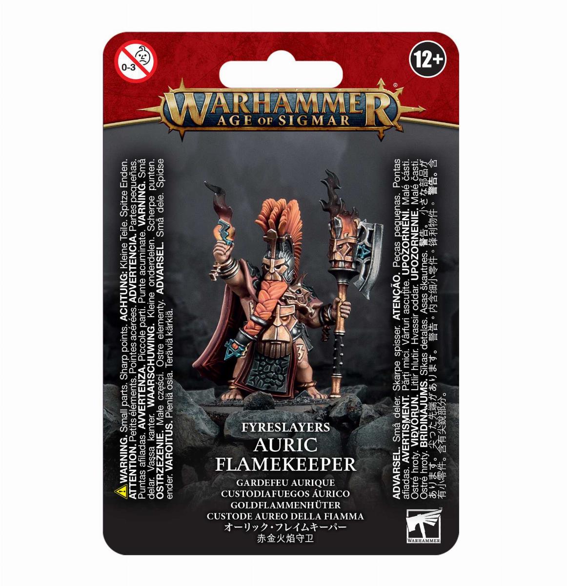 Games Workshop Fyreslayers: Auric Flamekeeper