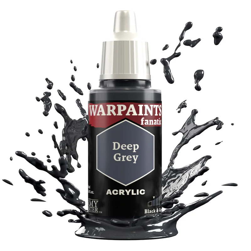 Army Painter Warpaints Fanatic: Deep Grey (18ml)