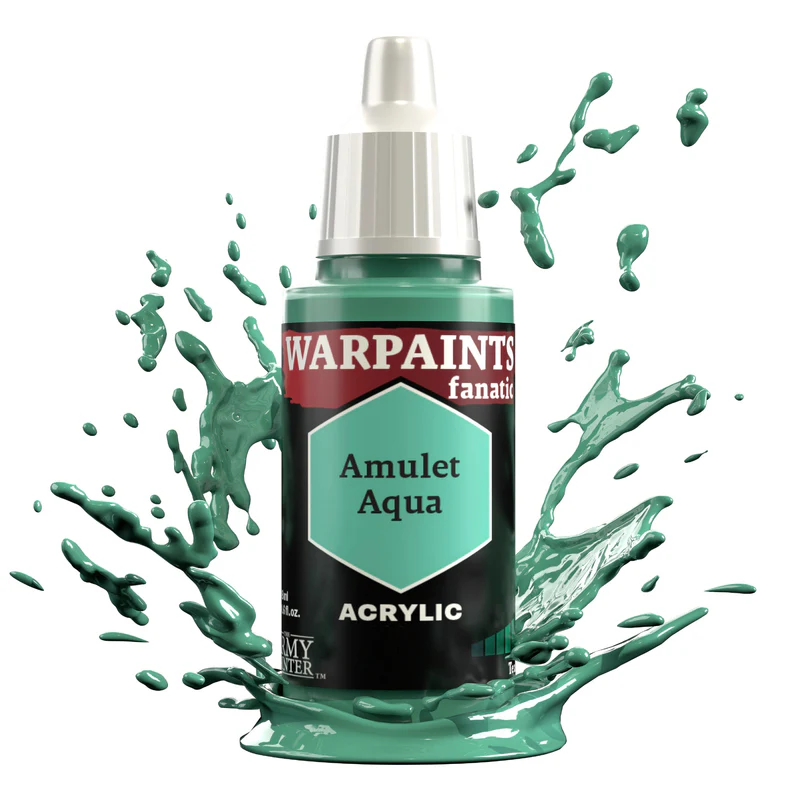 Army Painter Warpaints Fanatic: Amulet Aqua (18ml)