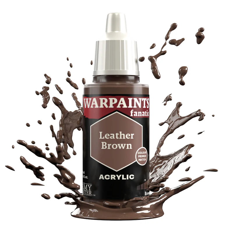 Army Painter Warpaints Fanatic: Leather Brown (18ml)