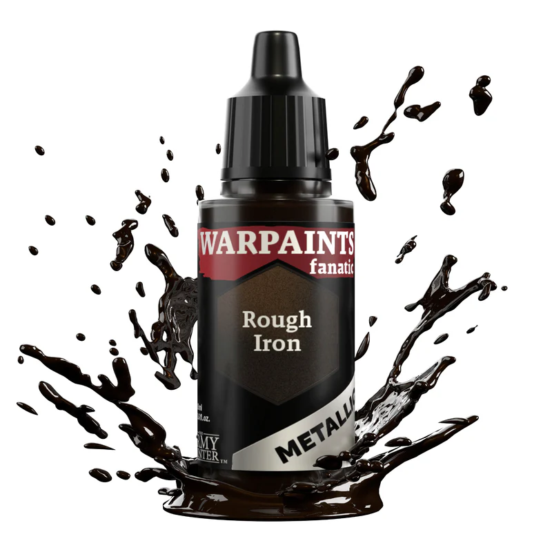 Army Painter Warpaints Fanatic Metallic: Rough Iron (18ml)