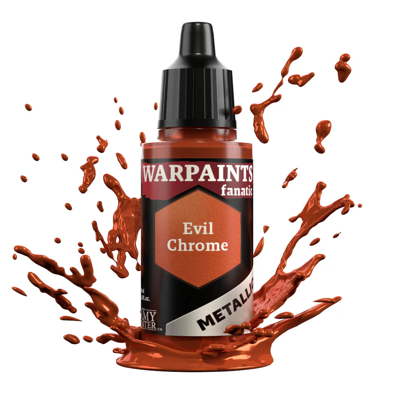 Army Painter Warpaints Fanatic Metallic: Evil Chrome (18ml)