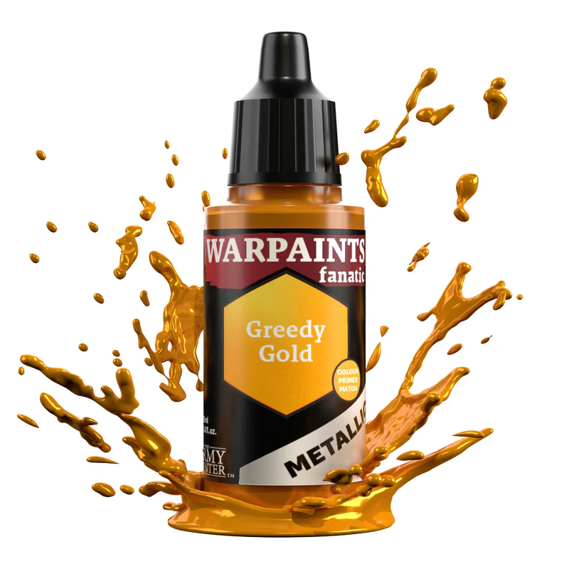 Army Painter Warpaints Fanatic Metallic: Greedy Gold (18ml)