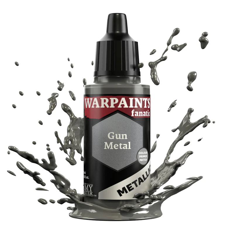 Army Painter Warpaints Fanatic Metallic: Gun Metal (18ml)