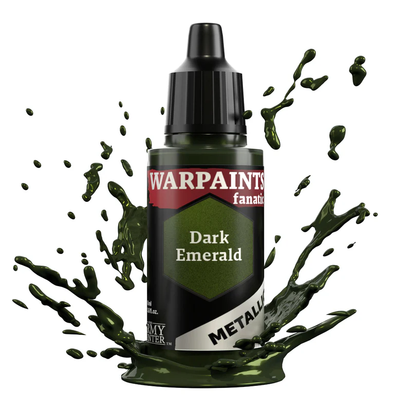 Army Painter Warpaints Fanatic Metallic: Dark Emerald (18ml)