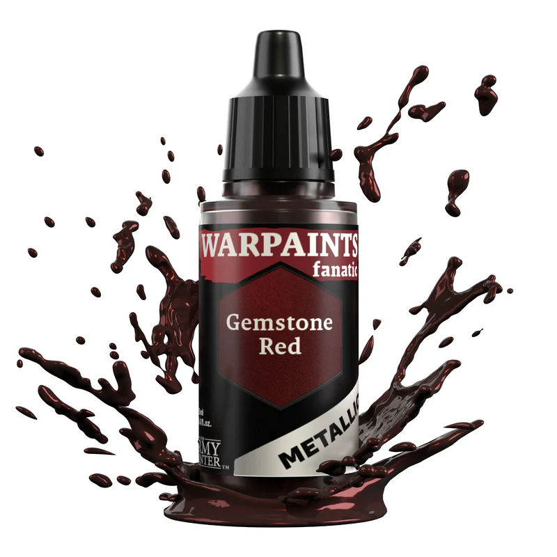 Army Painter Warpaints Fanatic Metallic: Gemstone Red (18ml)