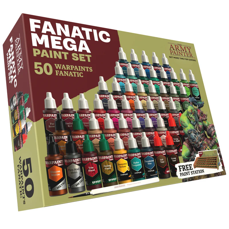 Army Painter Army Painter: Warpaints Fanatic Mega Paint Set