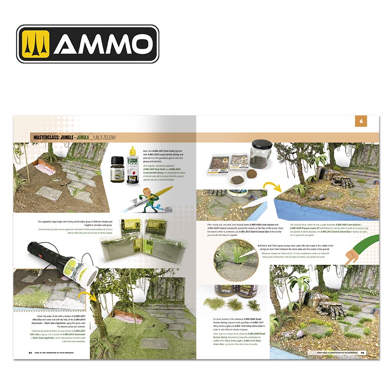 Ammo Mig Jimenez MODELLING SCHOOL - How to use Vegetation in your Dioramas (English, Castellano)