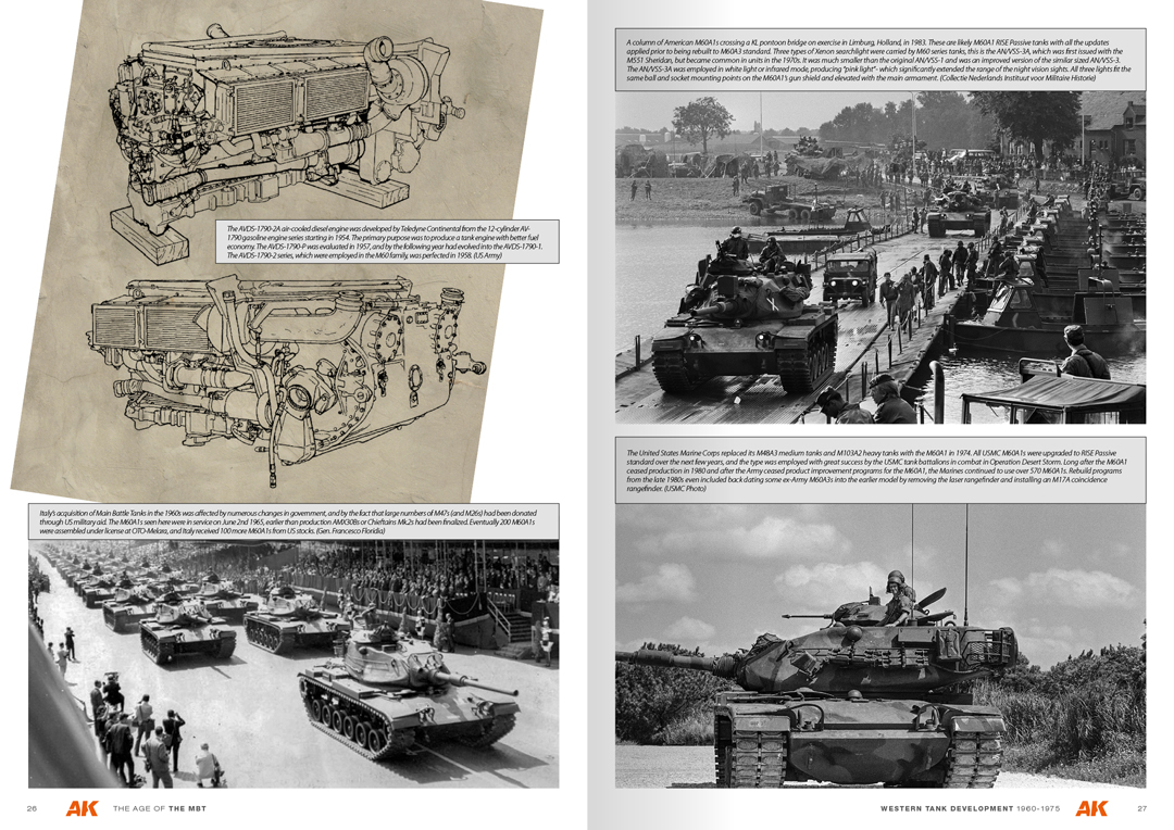 AK Interactive THE AGE OF THE MAIN BATTLE TANK