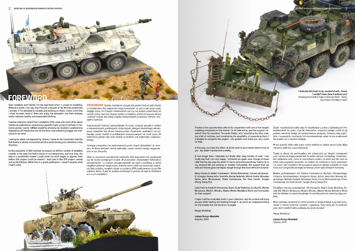 AK Interactive MODELING MODERN ARMORED FIGHTING 8X8 VEHICLES