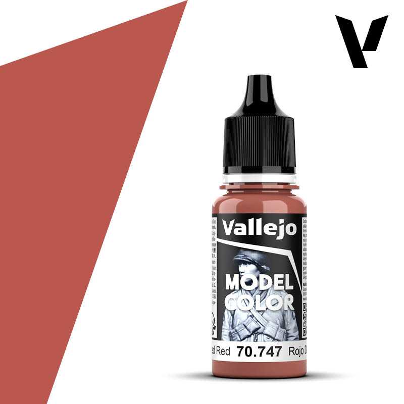 Vallejo Vallejo Model Color: Faded Red 18ml