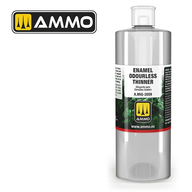 Ammo Mig Jimenez Enamel Odourless Thinner (400mL)