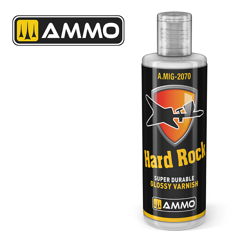 Ammo Mig Jimenez Hard Rock Super Durable Glossy Varnish (60ml)