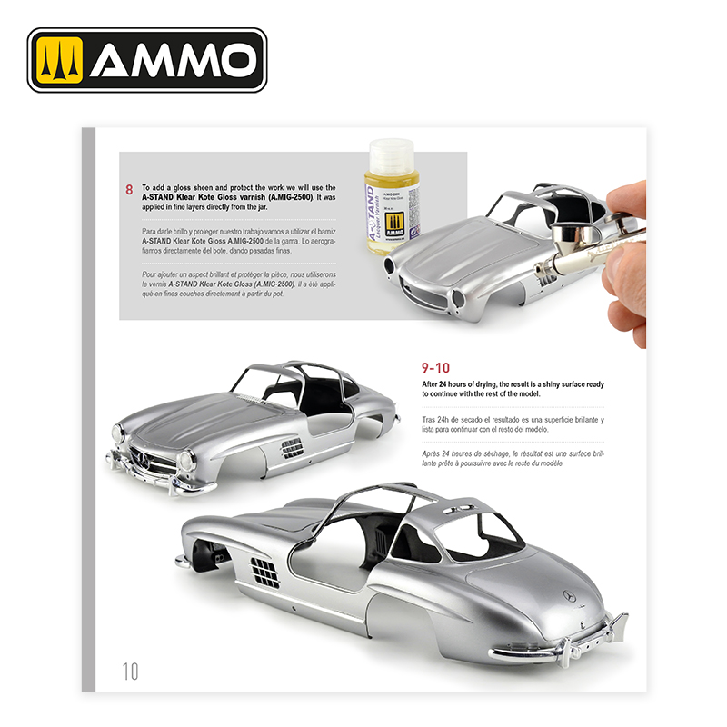 Ammo Mig Jimenez THE WEATHERING TECHNICAL GUIDE 01 - Metallized (English, Castellano, Franais)