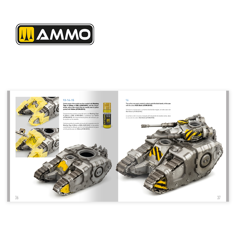 Ammo Mig Jimenez THE WEATHERING TECHNICAL GUIDE 01 - Metallized (English, Castellano, Franais)