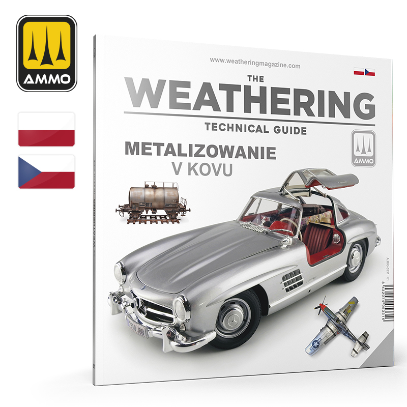 Ammo Mig Jimenez THE WEATHERING TECHNICAL GUIDE 01 - Metallized (English, Castellano, Franais)