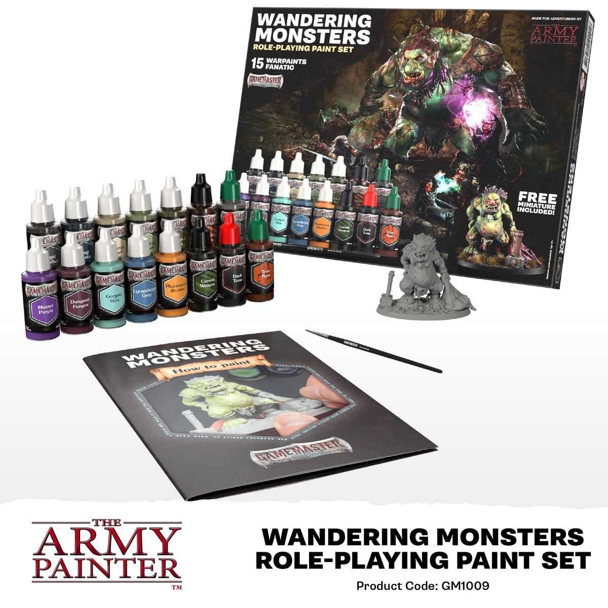 Army Painter GameMaster: Wandering Monsters Role-playing Paint Set