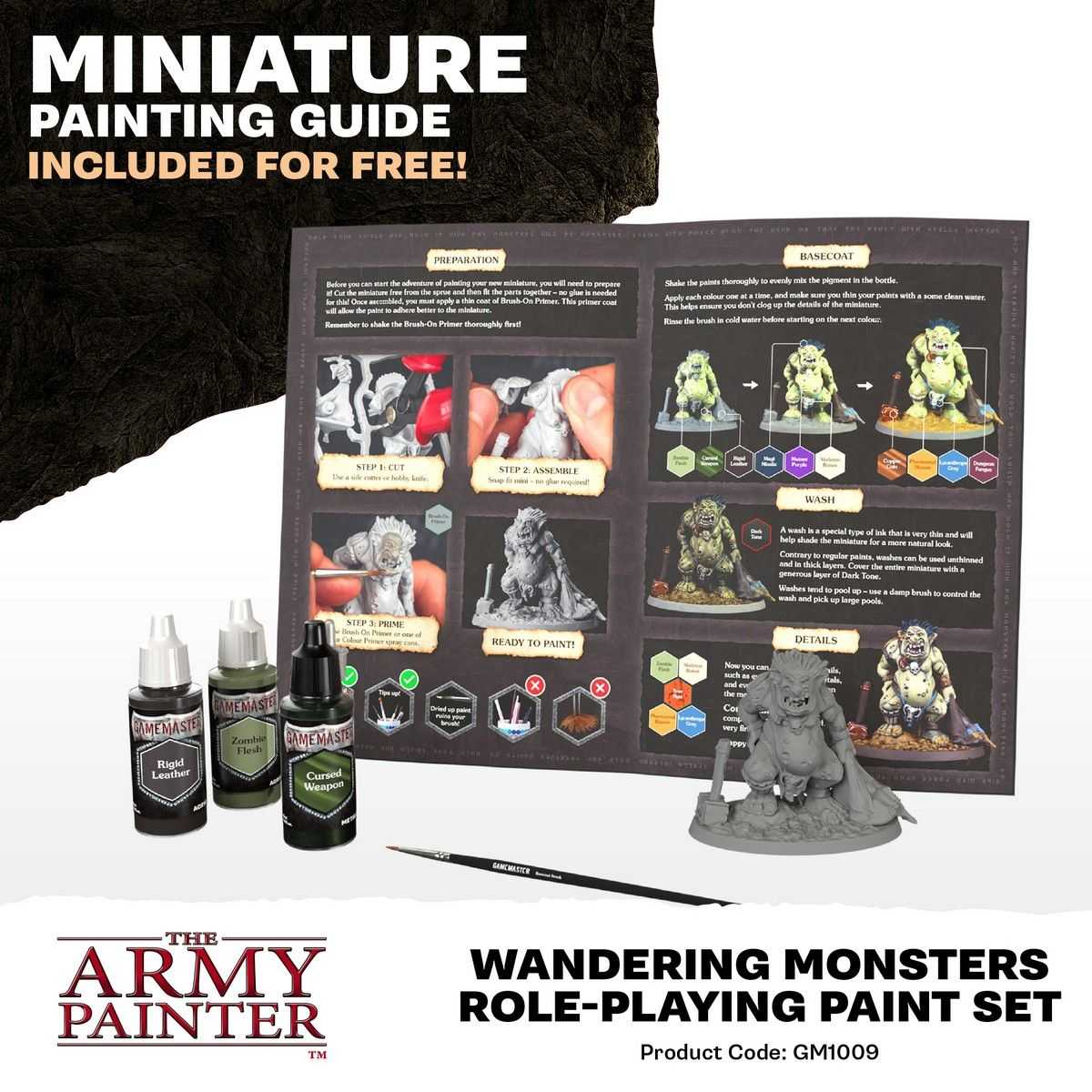 Army Painter GameMaster: Wandering Monsters Role-playing Paint Set