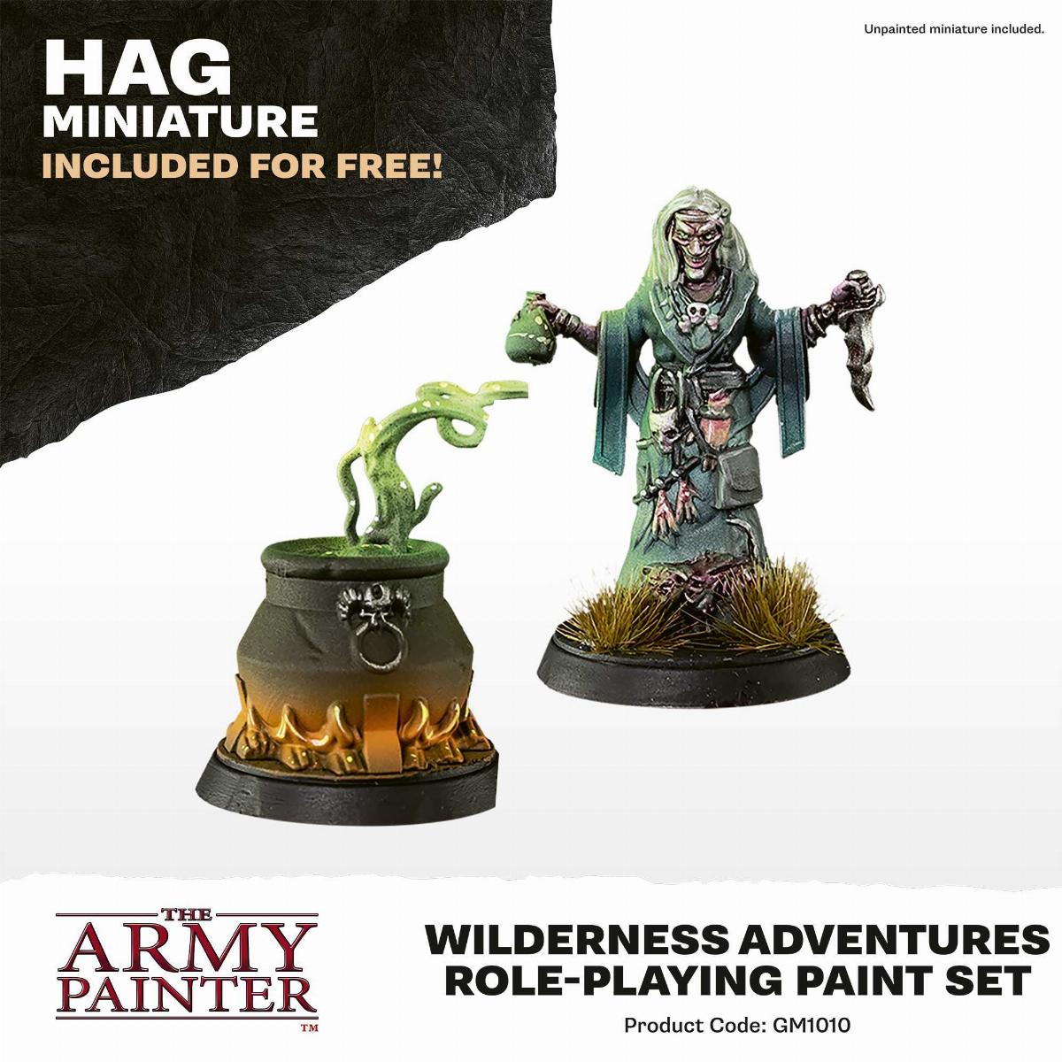 Army Painter GameMaster: Wilderness Adventures Role-playing Paint Set