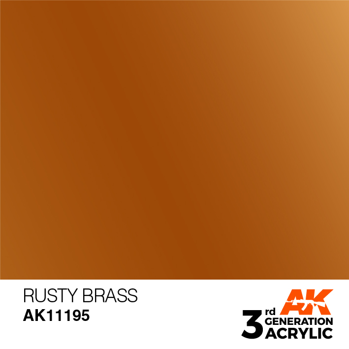 AK Interactive Rusty Brass 17ml