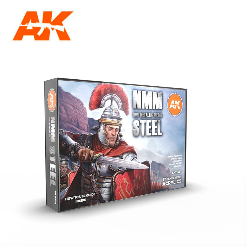 AK Interactive NON METALLIC METAL: STEEL