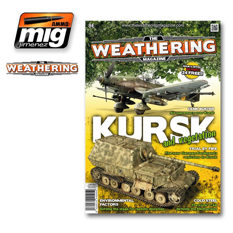 Ammo Mig Jimenez UTGTT The Weathering Magazine #6, Kursk and Vegetation