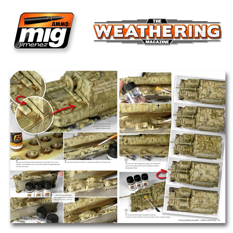 Ammo Mig Jimenez UTGTT The Weathering Magazine #6, Kursk and Vegetation