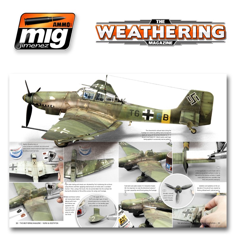 Ammo Mig Jimenez UTGTT The Weathering Magazine #6, Kursk and Vegetation