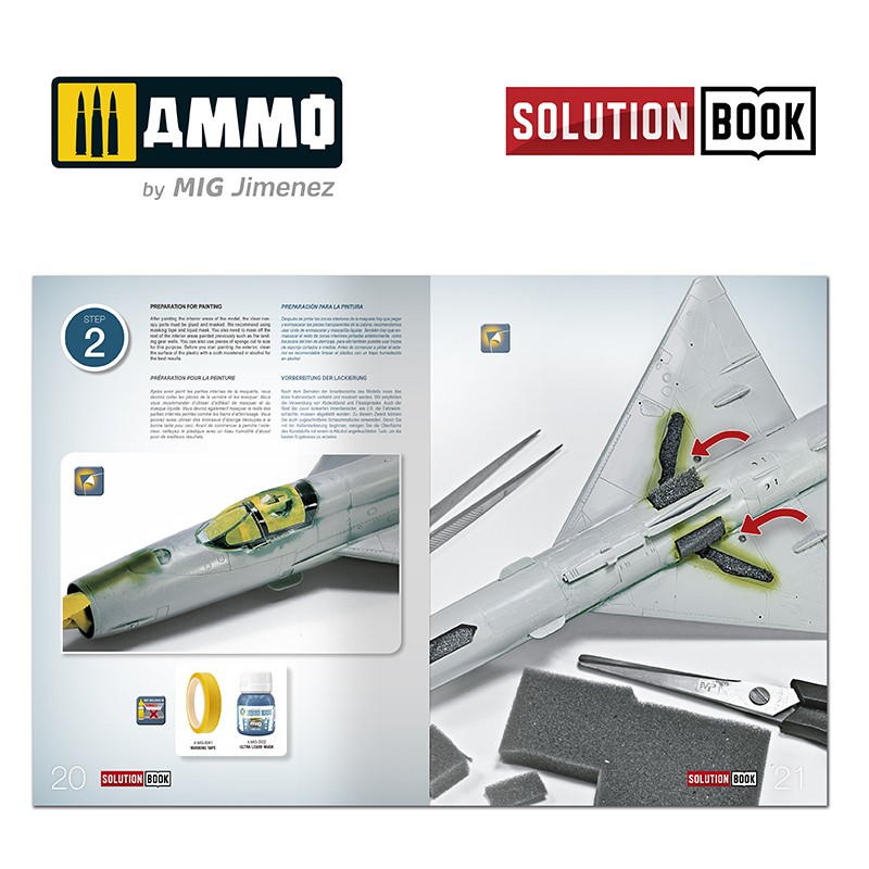 Ammo Mig Jimenez How to Paint Bare Metal Aircraft - Solutions Book