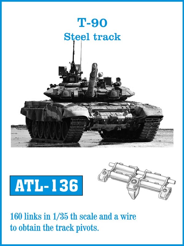 Friulmodel T-90 Steel tracks - Track Links