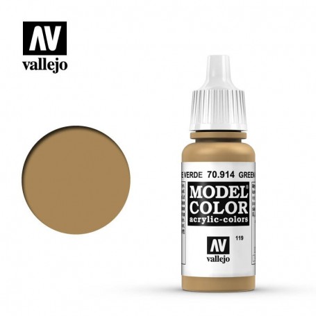 Vallejo Model Color 119 - Green Ochre