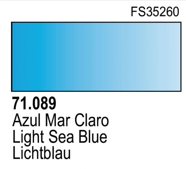 Vallejo Model Air 089 - Light Sea Blue