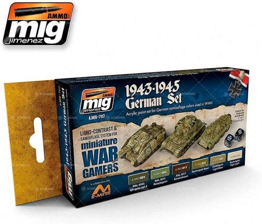 Ammo Mig Jimenez Wargame 1943-1945 German set