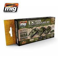 Ammo Mig Jimenez Wargame US Armor set